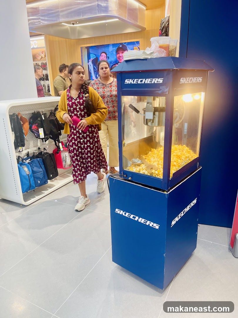 Popcorn Machine in Store