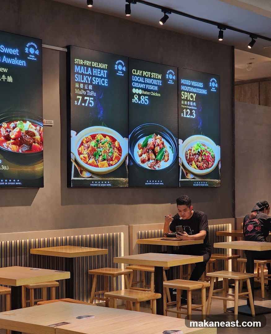 Restaurant Menu Displays