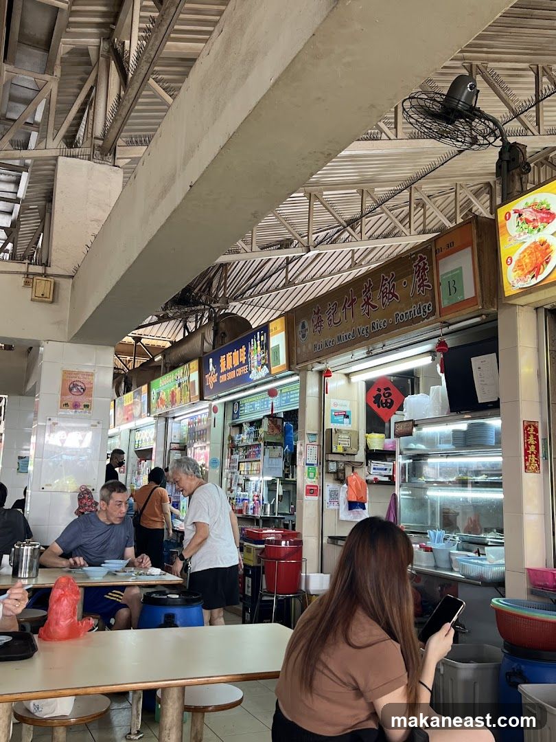 Hawker Stall with Diners