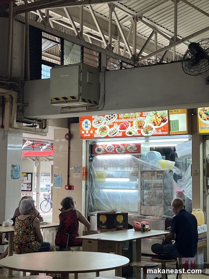Food Stall with Menu Display