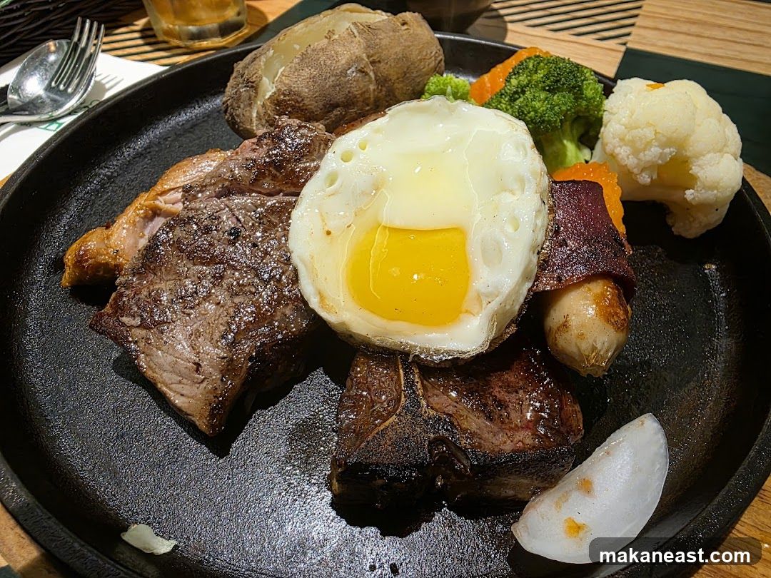 Steak and Egg Platter
