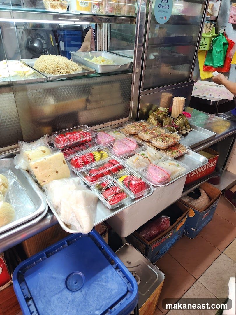 Food stall display