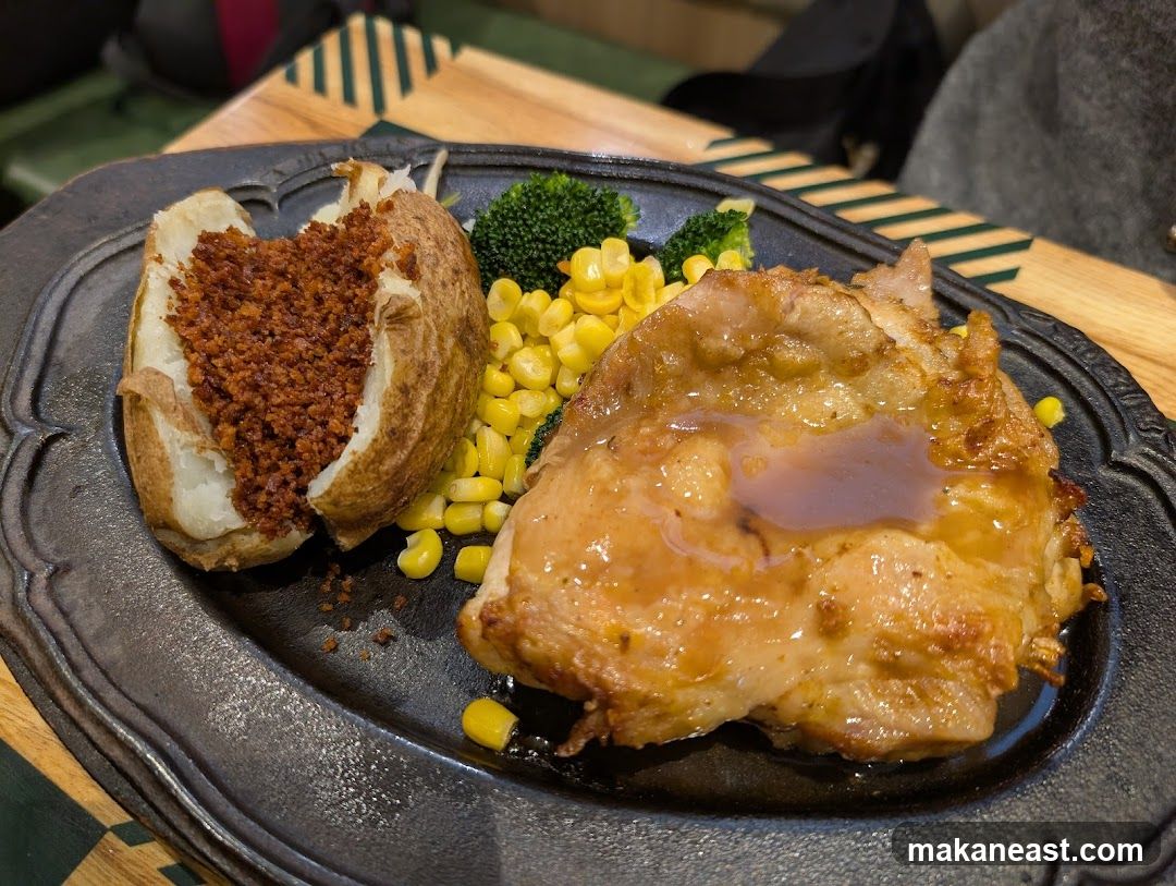Chicken and Baked Potato