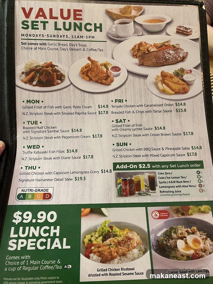 VALUE SET LUNCH