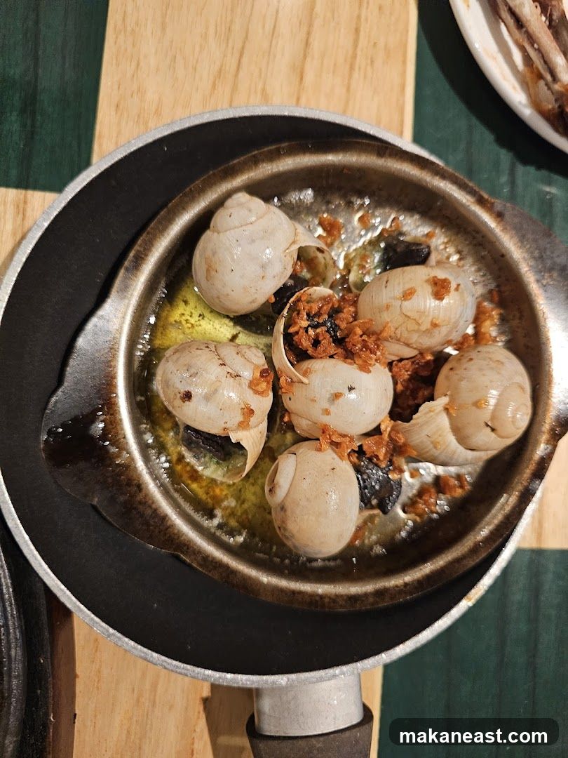 Escargots in Garlic Butter