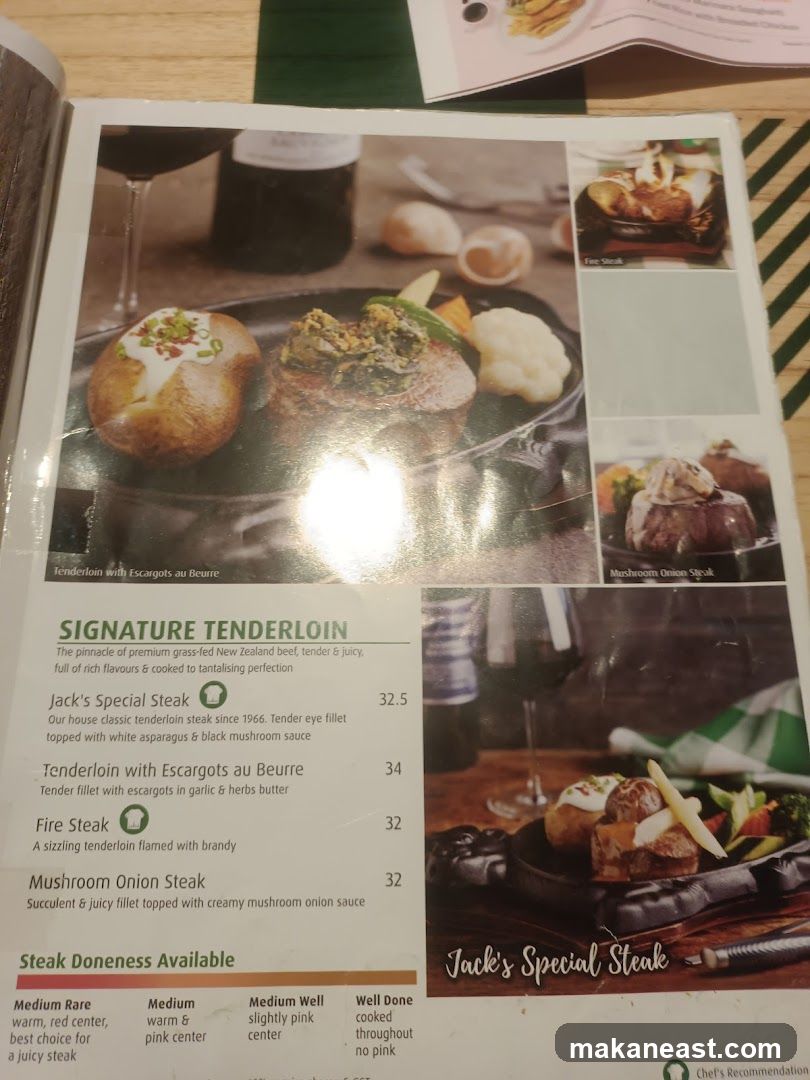 SIGNATURE TENDERLOIN