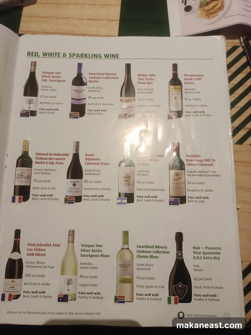 RED, WHITE & SPARKLING WINE