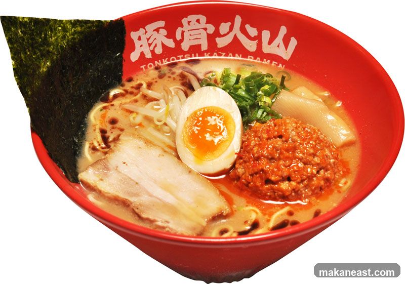 Tonkotsu Kazan VOLCANO Ramen @ Century Square 豚骨火山ラーメン @ センチュリースクエア店