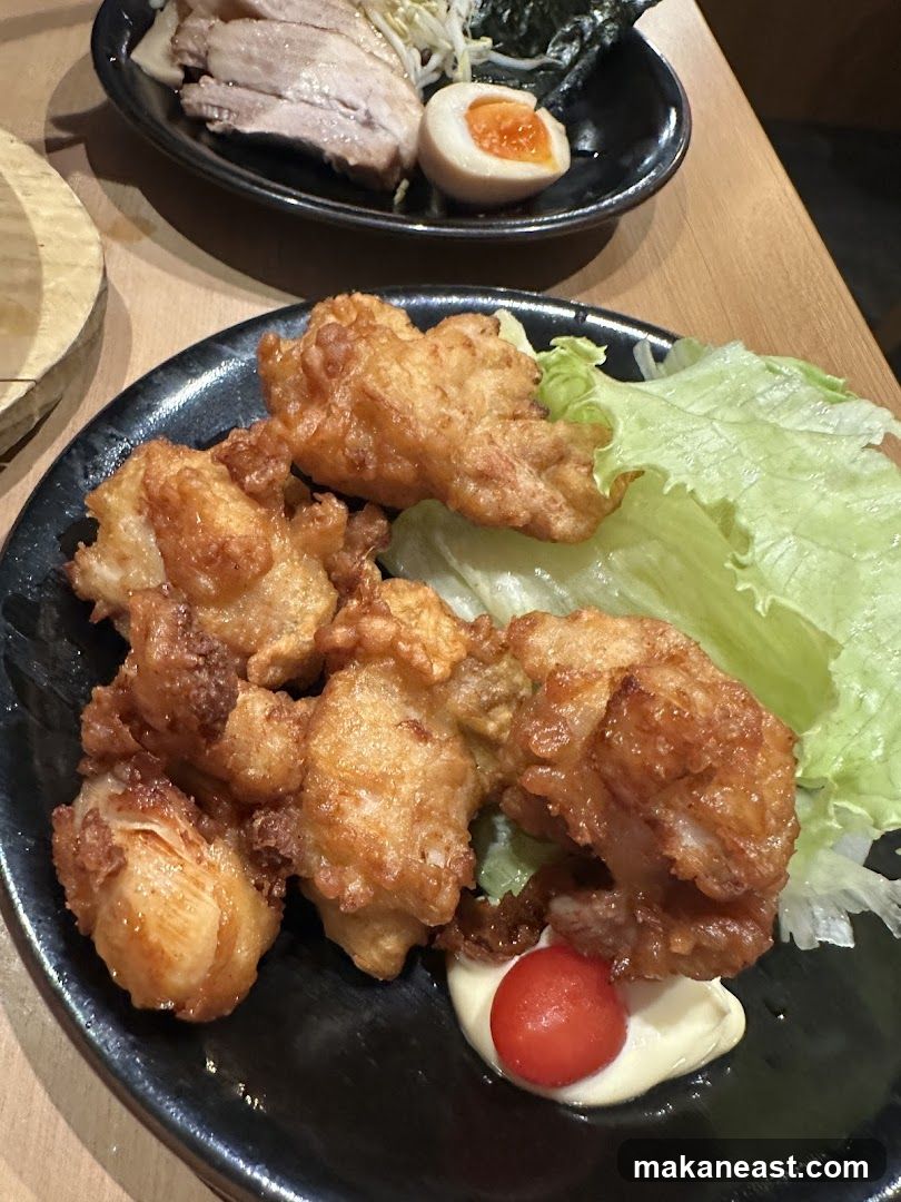 Fried Chicken and Ramen Toppings