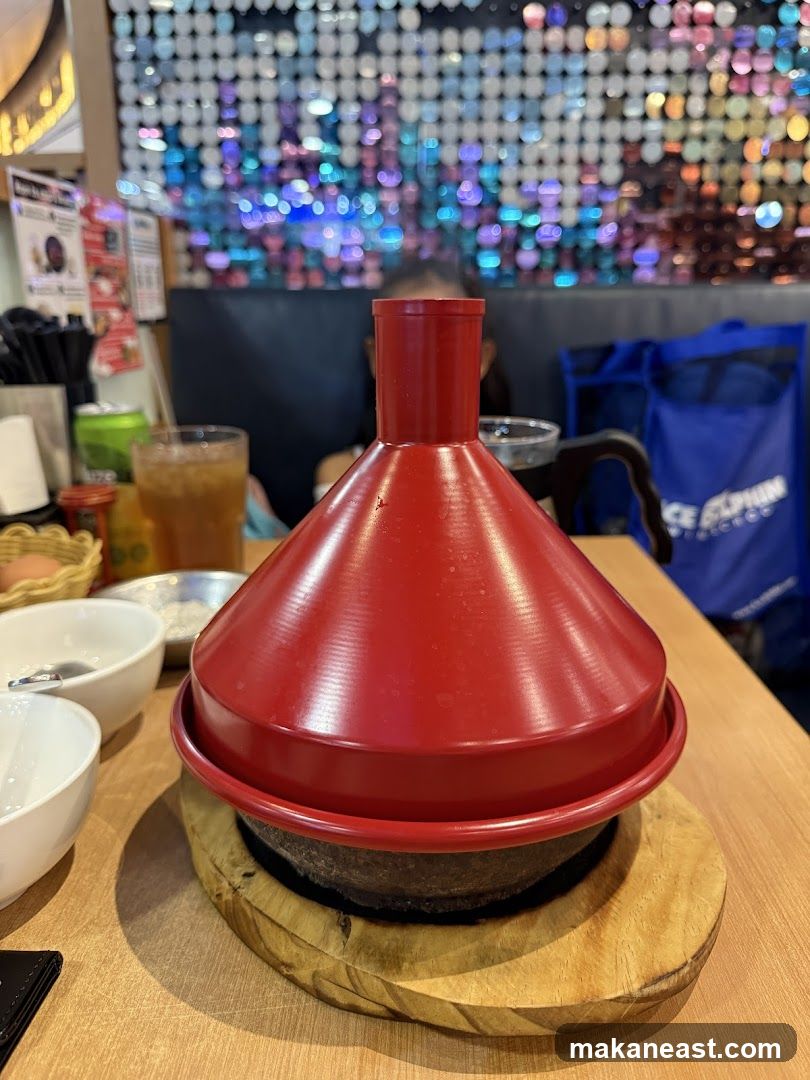 Food served in a tagine
