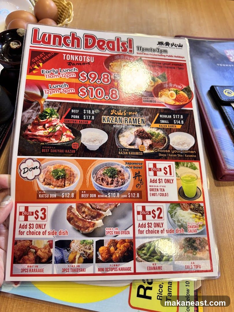 Lunch Deals!