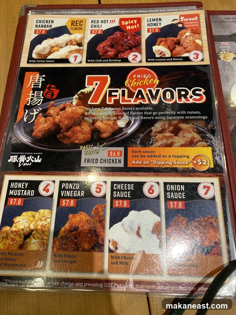 Fried Chicken 7 Flavors