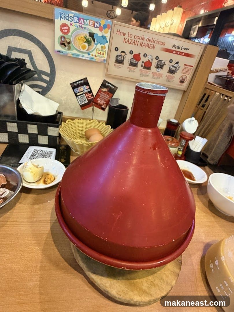 Ramen Restaurant Table Setting
