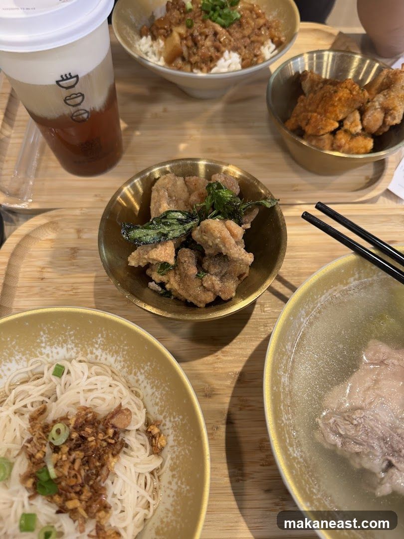 Taiwanese Food Spread