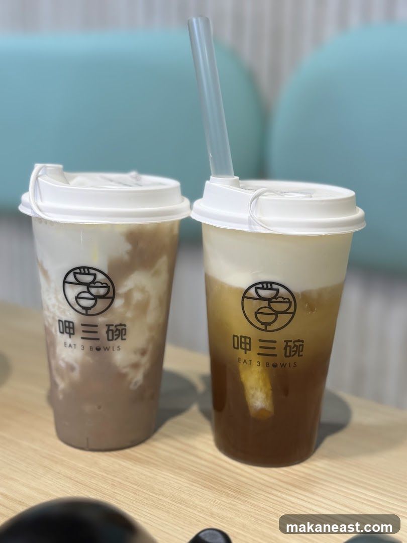 Two Bubble Teas