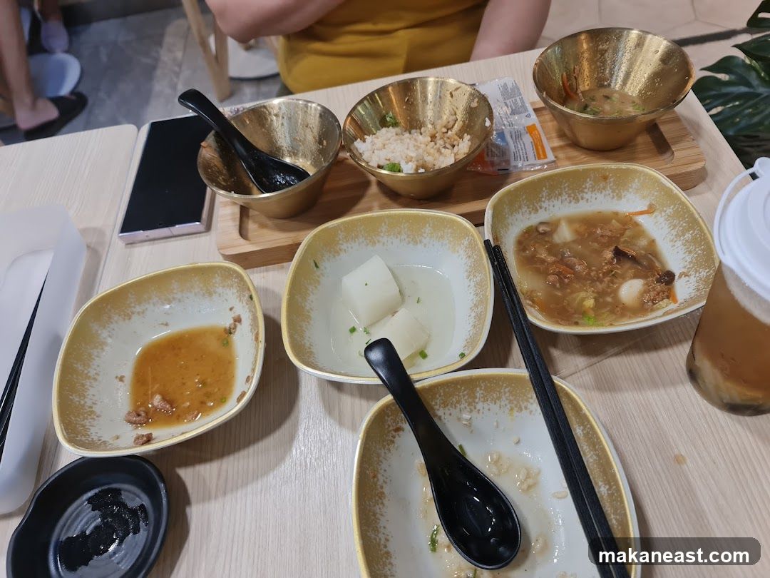 Leftover Food on Table