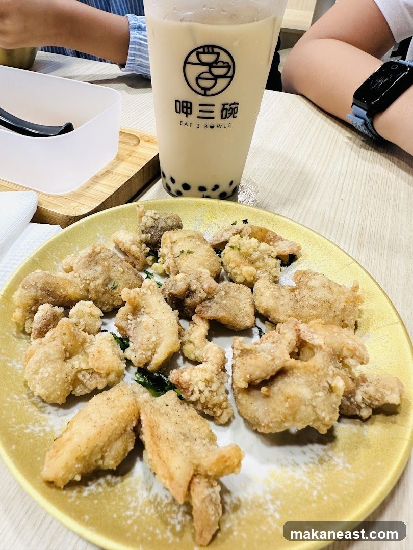 Fried Chicken and Bubble Tea
