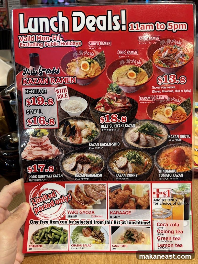 Lunch Deals!