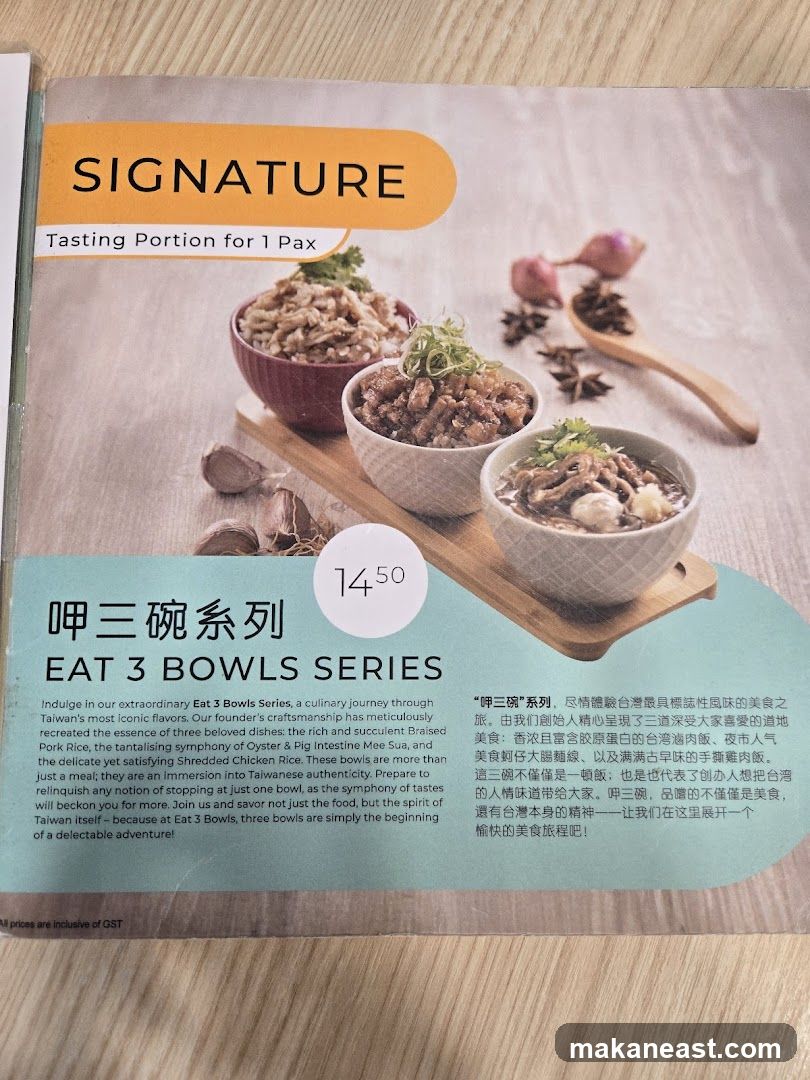 Eat 3 Bowls Series