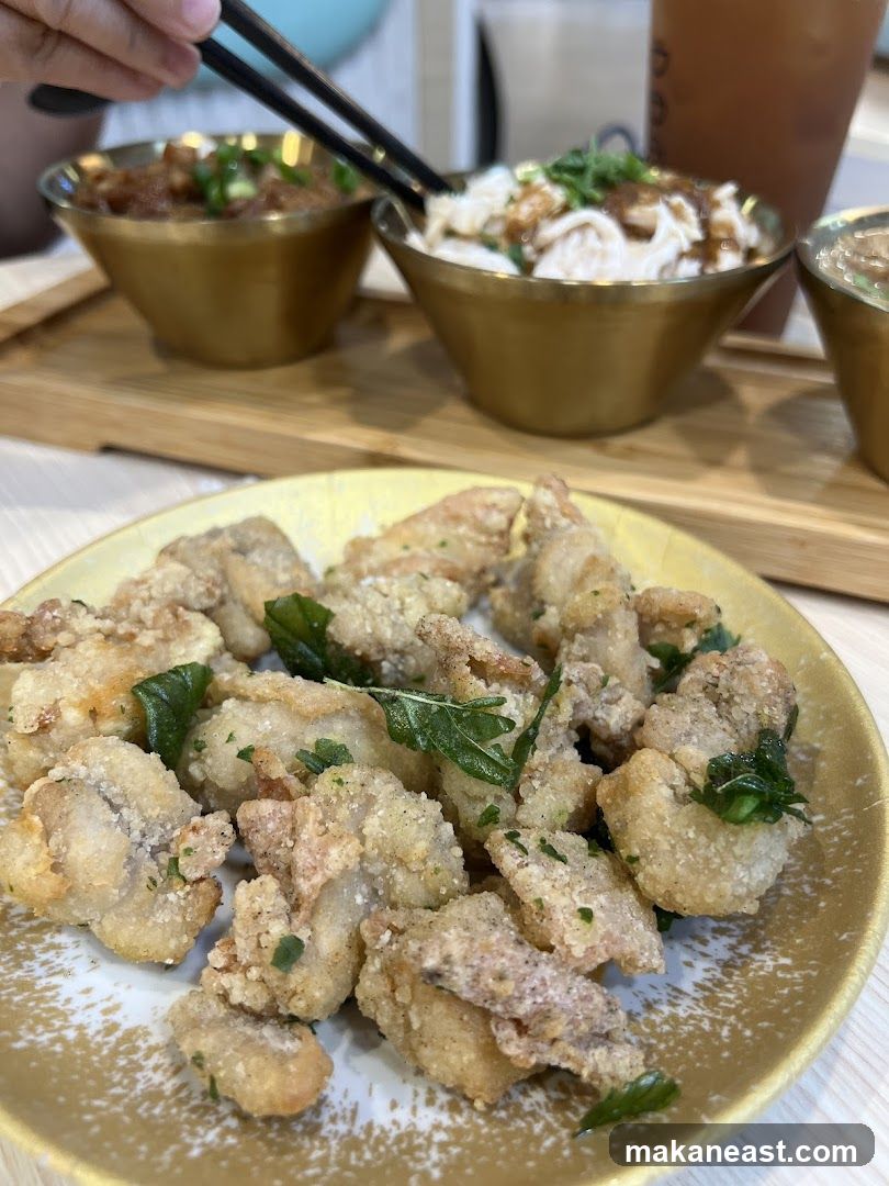 Fried Chicken Bites with Herbs