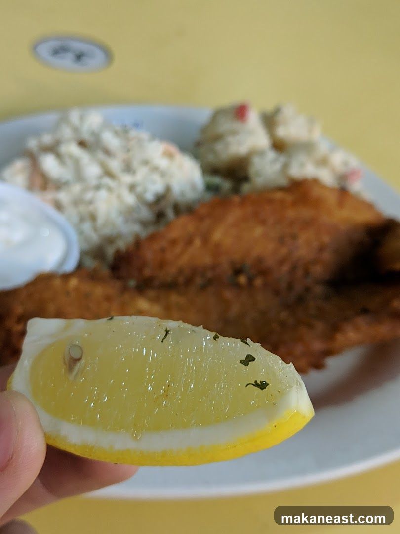 Fried Fish with Sides