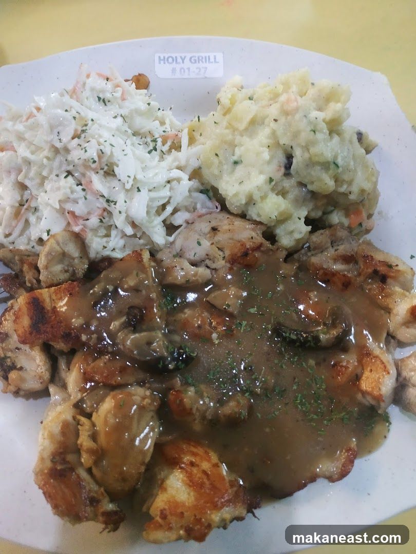 Chicken with sides