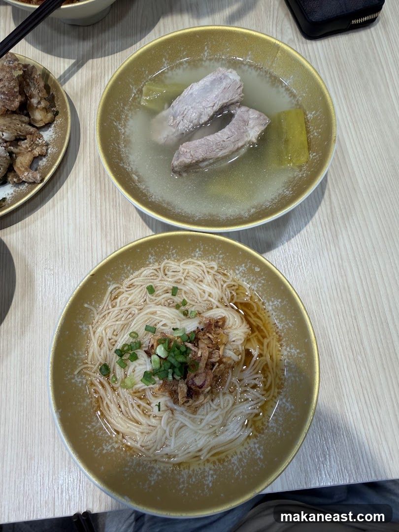 Noodles and Soup