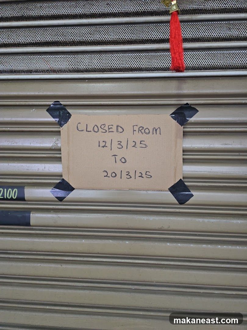 Closed Sign