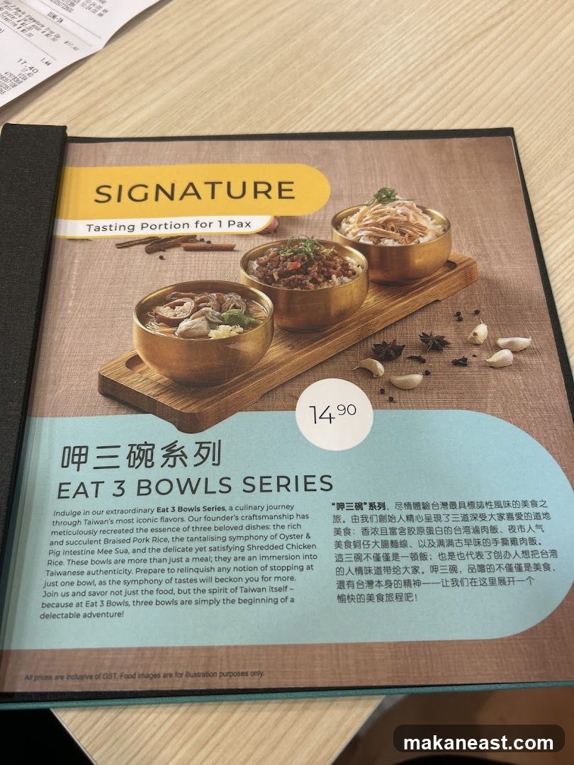 Eat 3 Bowls Series