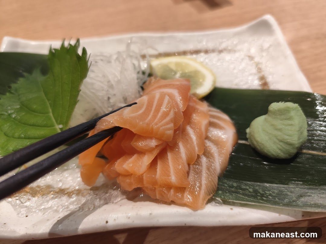 Salmon Sashimi
