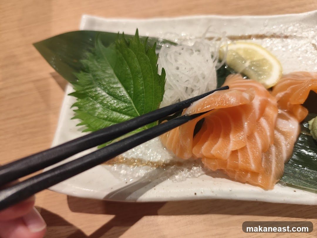 Salmon Sashimi
