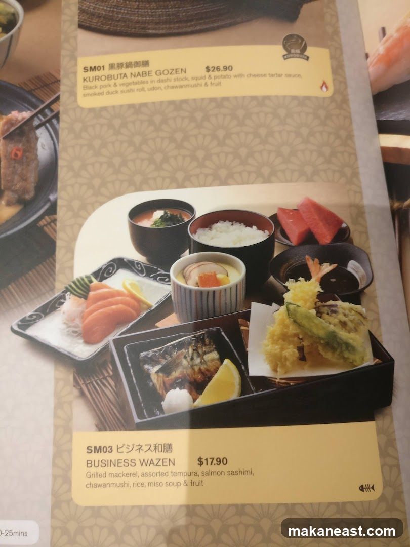 Japanese Set Meals