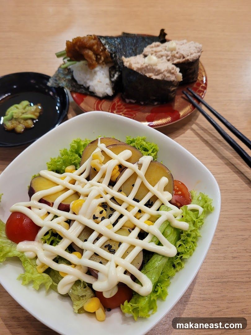 Sushi and Salad