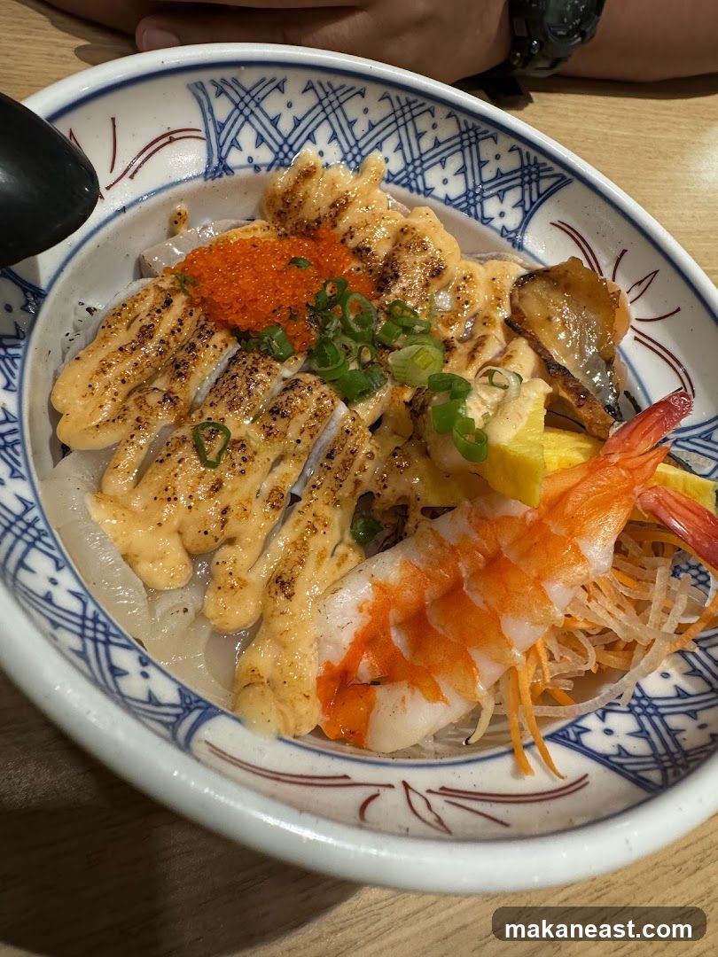 Seafood Donburi Bowl
