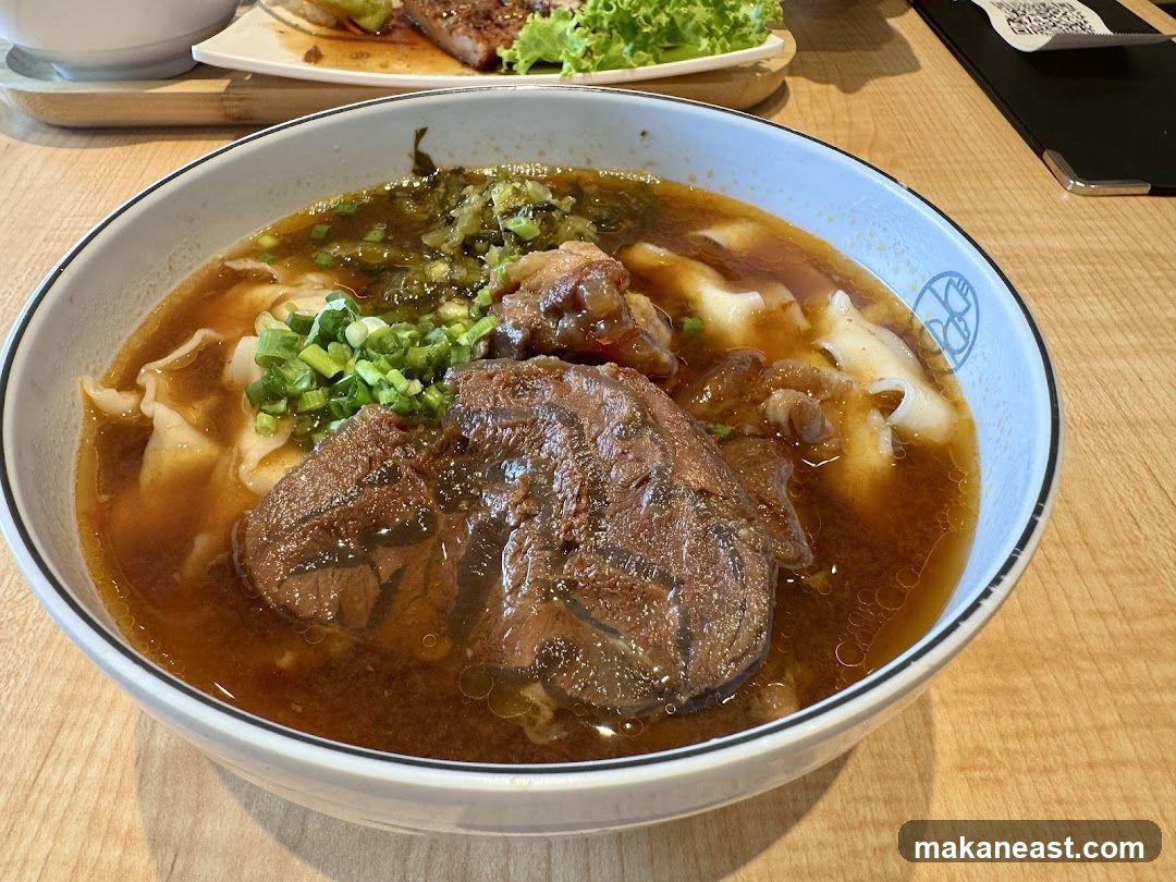 Beef noodle soup