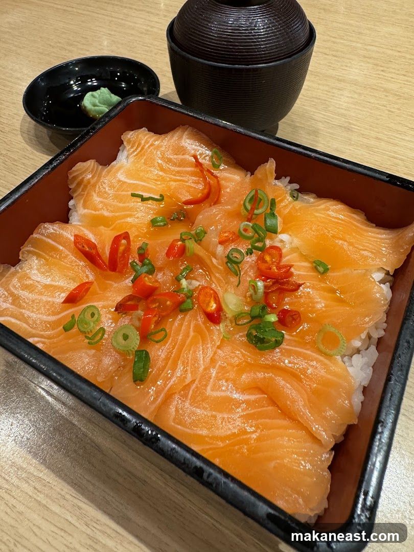 Salmon Donburi