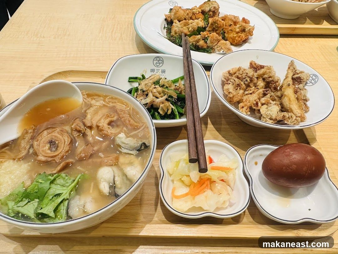 Taiwanese Food Platter