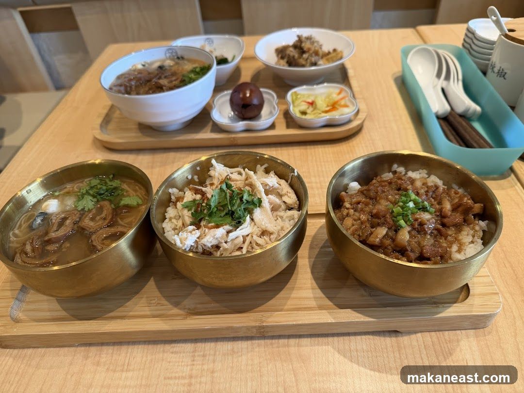Three Bowls of Food