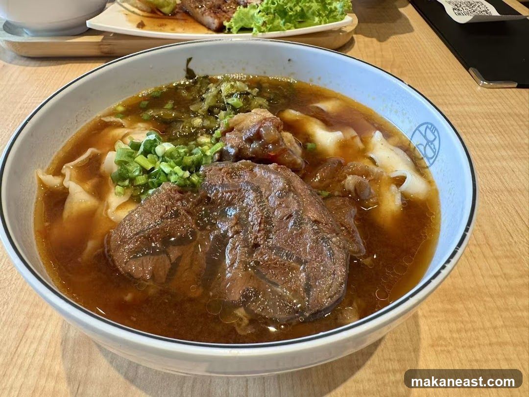 Beef noodle soup