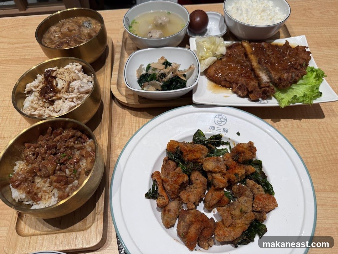 Taiwanese Meal