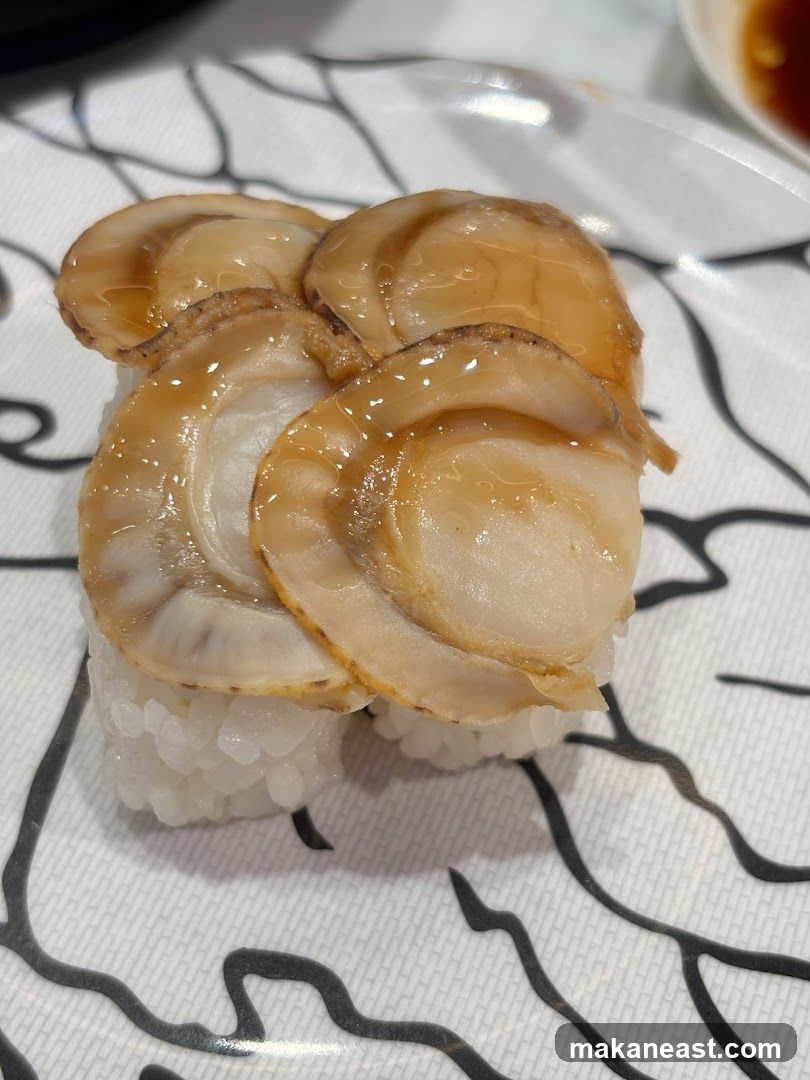 Scallop Nigiri Sushi