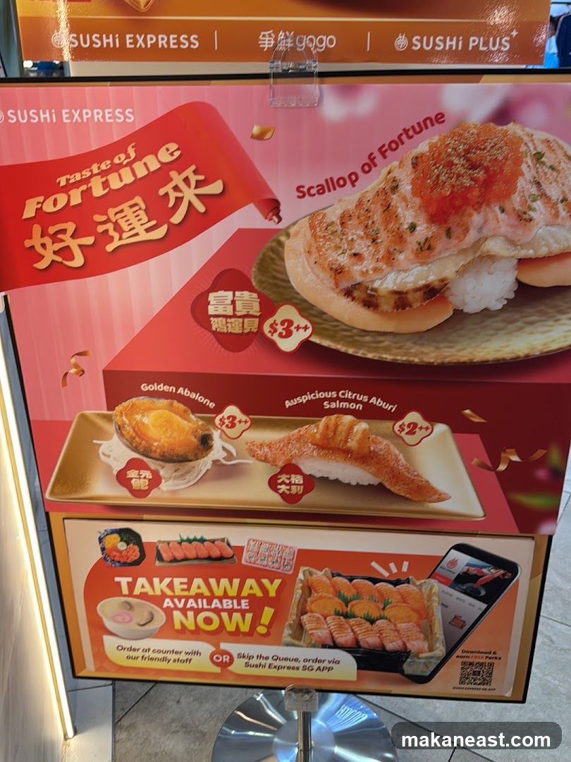 Sushi Express Fortune Promotion