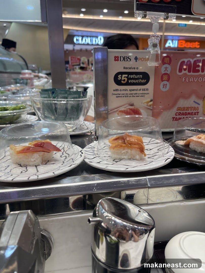 Conveyor Belt Sushi Restaurant Promotion