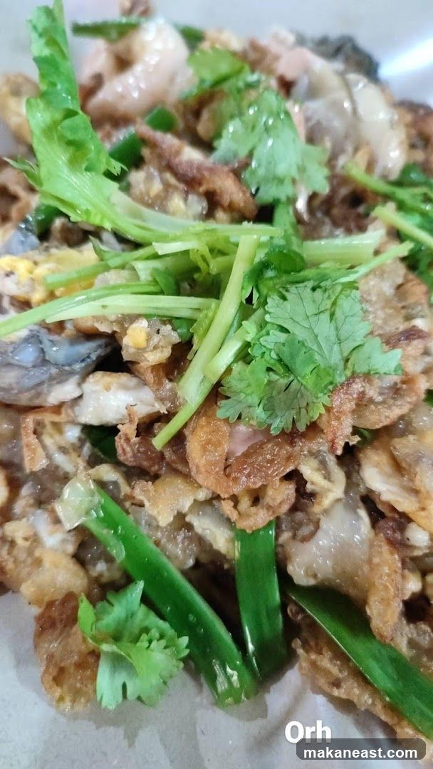 Oyster omelet