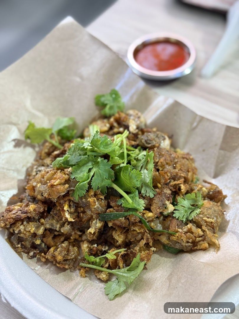 Fried Oysters with Cilantro