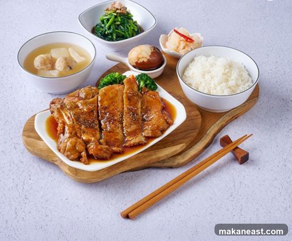Braised Pork Belly Set Meal
