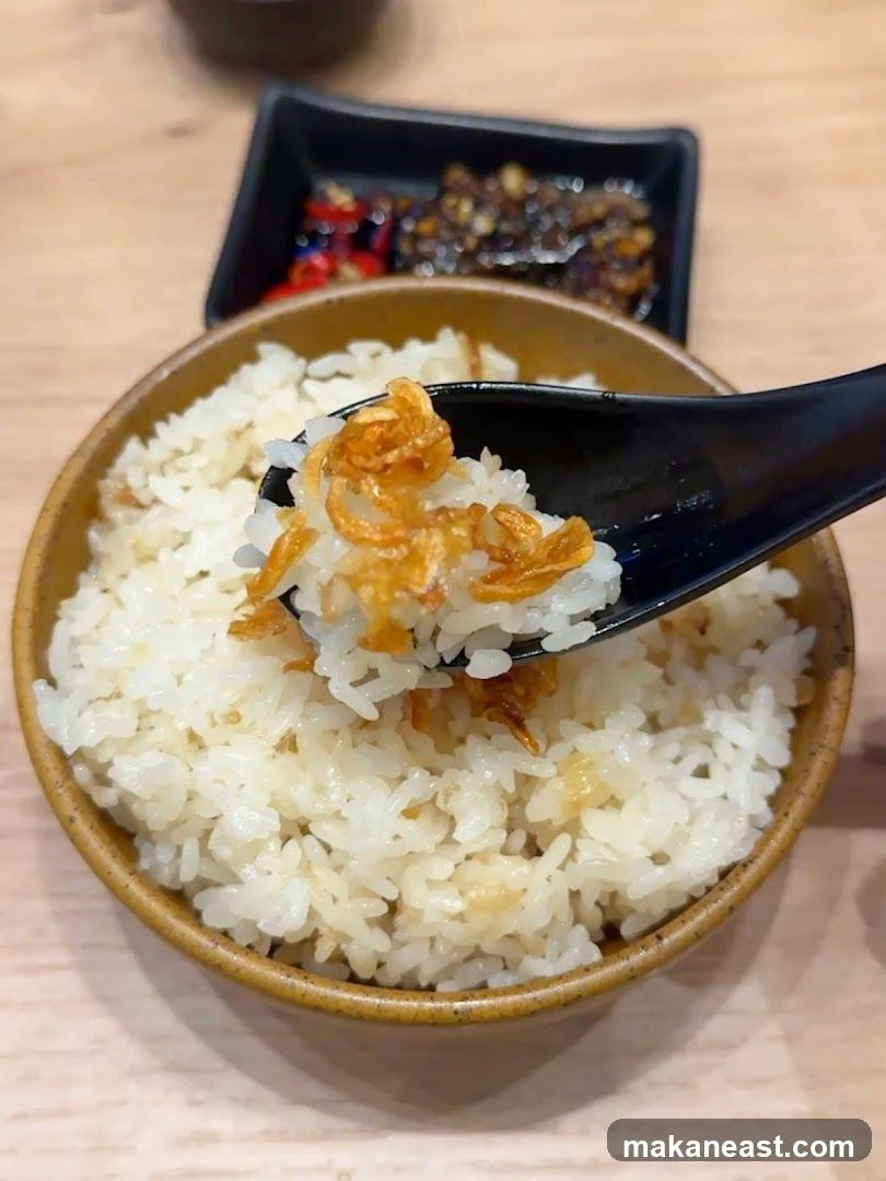 Rice with Fried Onions