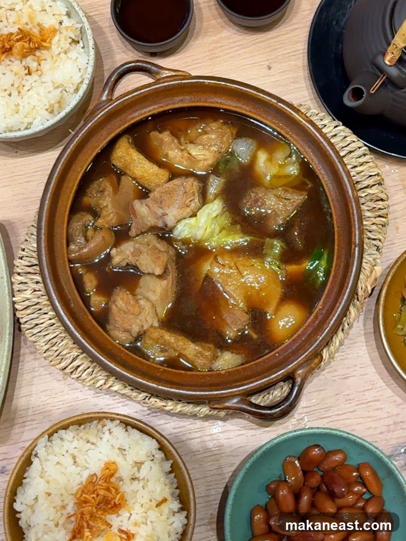Braised Pork Belly Stew with Rice