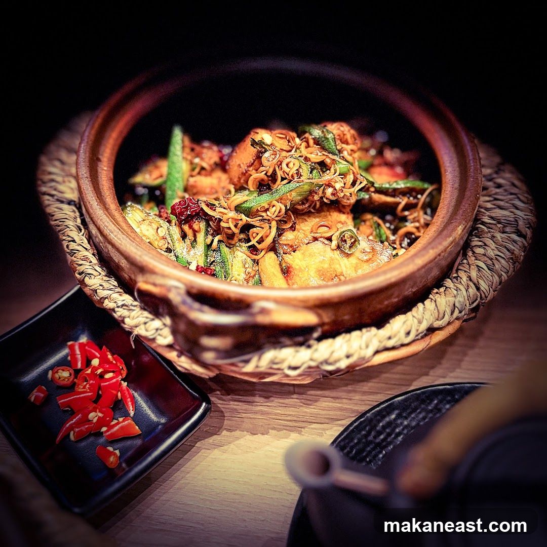 Clay Pot Dish with Chili