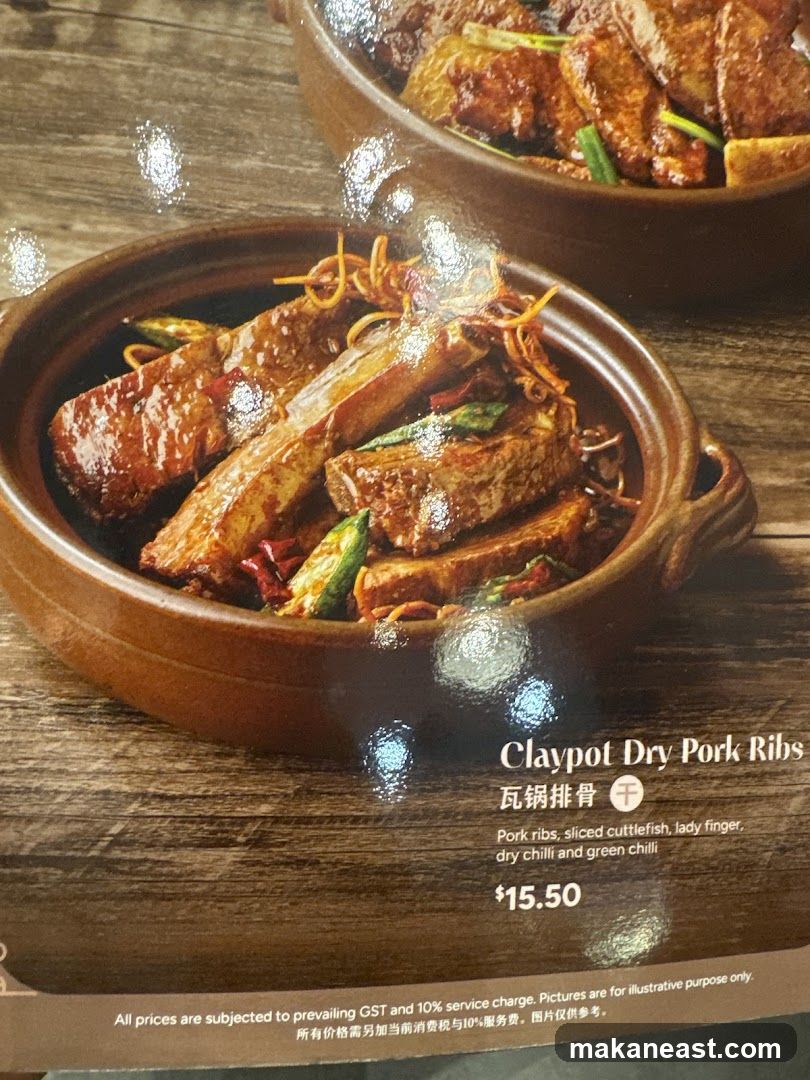 Claypot Dry Pork Ribs
